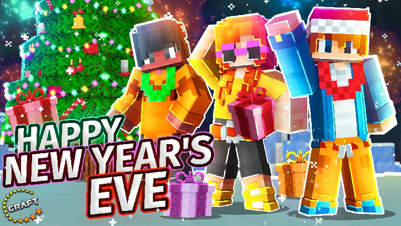 Happy New Year's Eve on the Minecraft Marketplace by The Craft Stars