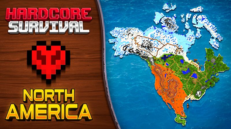 Hardcore Survival - N. America on the Minecraft Marketplace by The Craft Stars