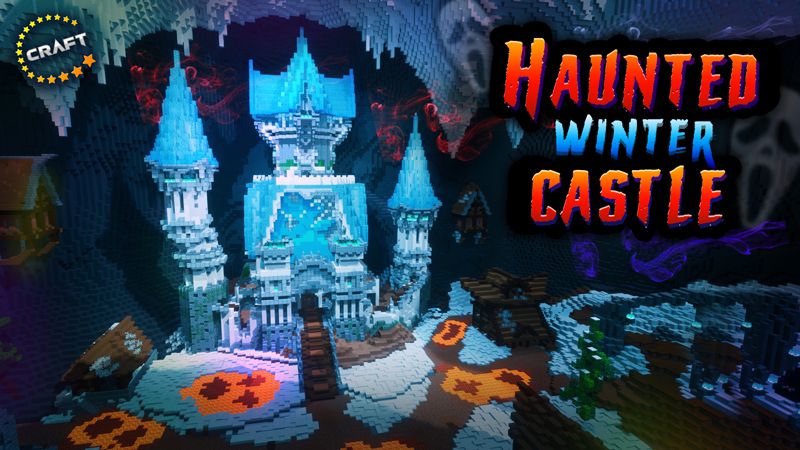 Haunted Winter Castle on the Minecraft Marketplace by The Craft Stars