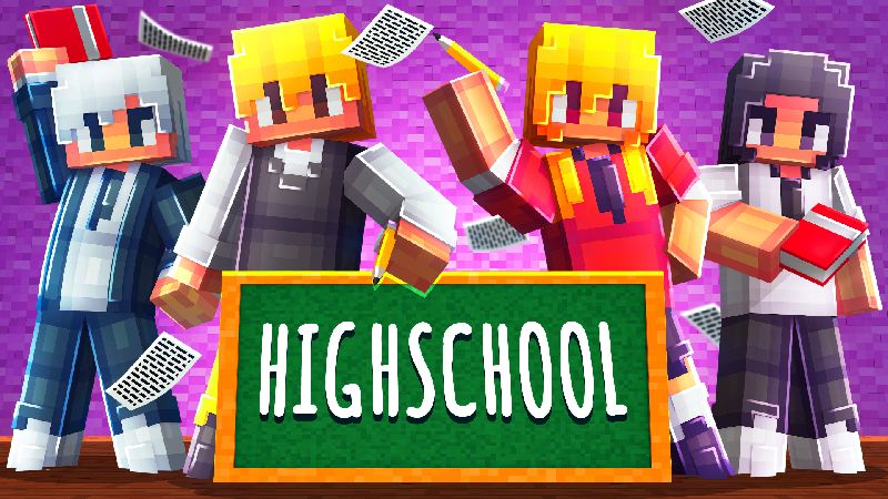 High School on the Minecraft Marketplace by The Craft Stars