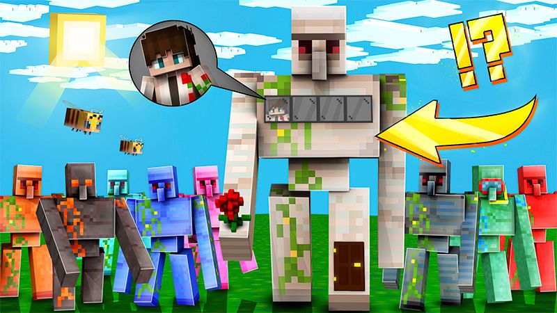 How to Live in an Iron Golem? on the Minecraft Marketplace by The Craft Stars