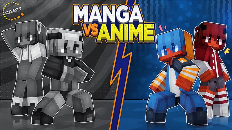 Manga vs Anime on the Minecraft Marketplace by The Craft Stars