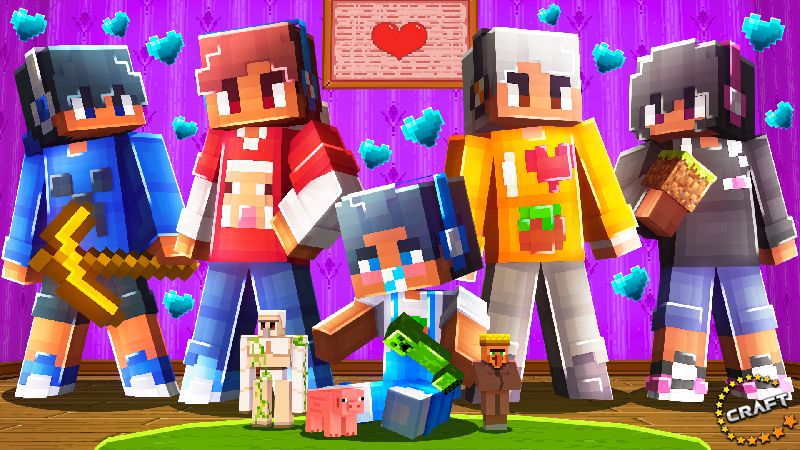 MC Gamer Family on the Minecraft Marketplace by The Craft Stars