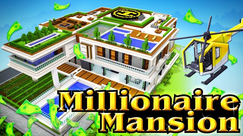 Millionaire Mansion on the Minecraft Marketplace by The Craft Stars