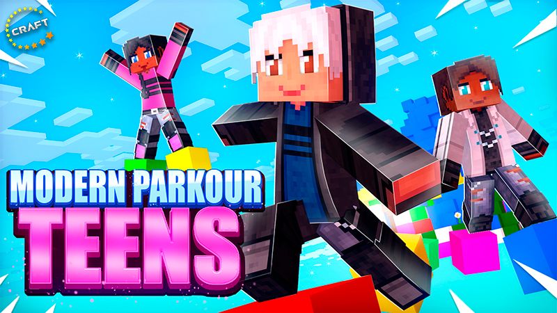 Modern Parkour Teens on the Minecraft Marketplace by The Craft Stars