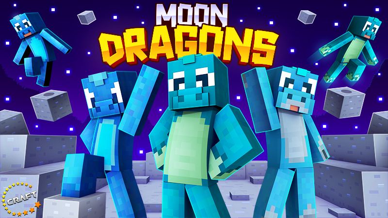 Moon Dragons on the Minecraft Marketplace by The Craft Stars