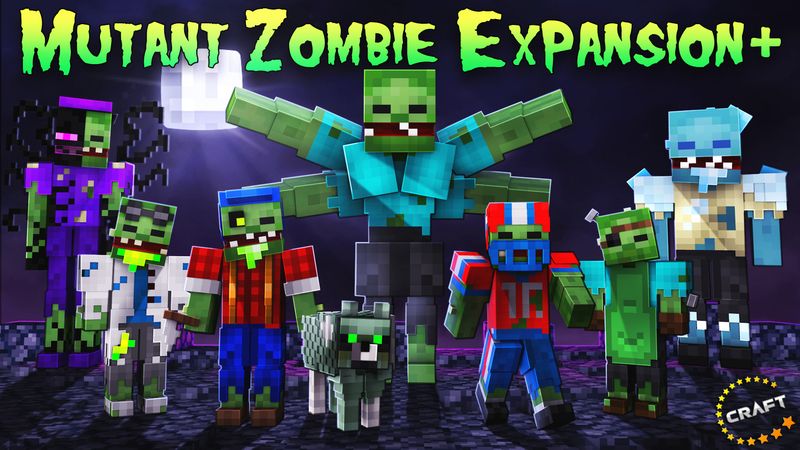 Mutant Zombie Expansion+ on the Minecraft Marketplace by The Craft Stars