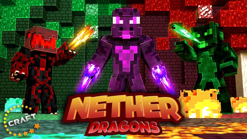 Nether Dragons on the Minecraft Marketplace by The Craft Stars