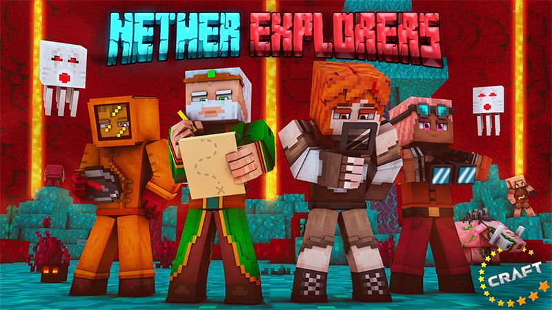 Nether Explorers on the Minecraft Marketplace by The Craft Stars