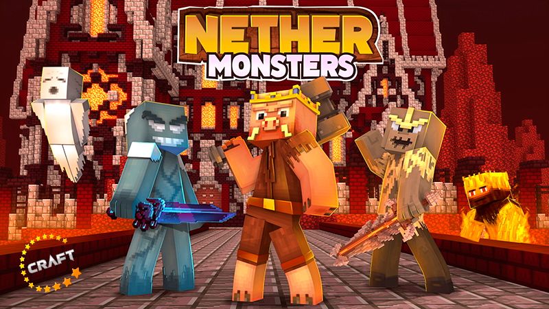 Nether Monsters on the Minecraft Marketplace by The Craft Stars