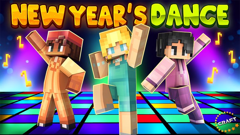 New Year's Dance on the Minecraft Marketplace by The Craft Stars