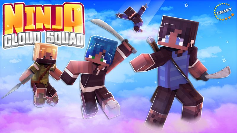 Ninja Cloud Squad on the Minecraft Marketplace by The Craft Stars