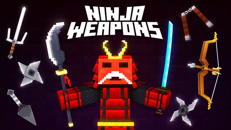 Ninja Weapons on the Minecraft Marketplace by The Craft Stars