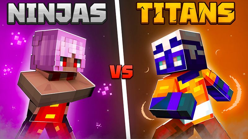 Ninjas vs Titans on the Minecraft Marketplace by The Craft Stars