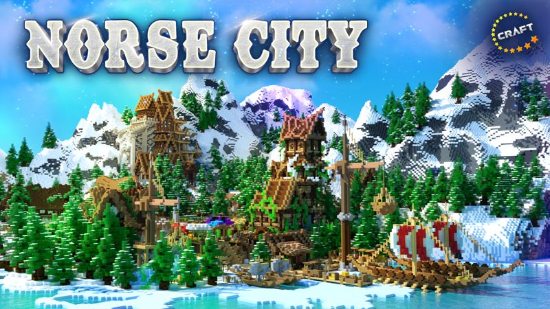 Norse City on the Minecraft Marketplace by The Craft Stars