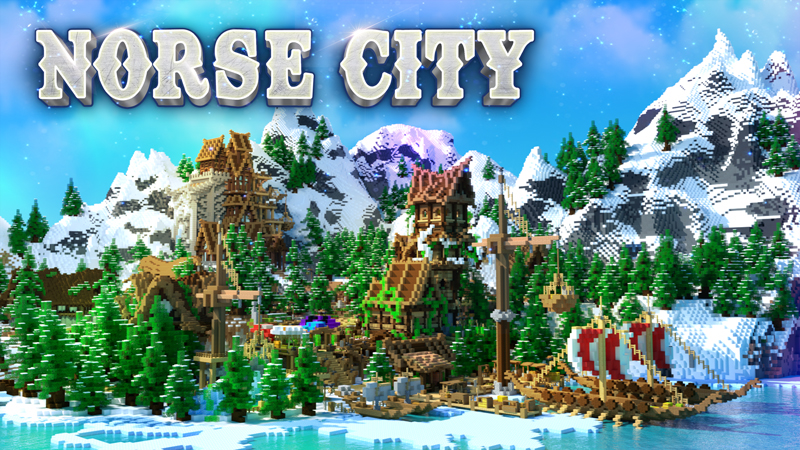 Norse City on the Minecraft Marketplace by The Craft Stars