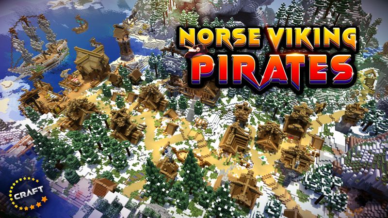 Norse Viking Pirates on the Minecraft Marketplace by The Craft Stars