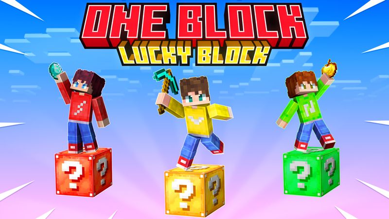 One Block Lucky Block on the Minecraft Marketplace by The Craft Stars