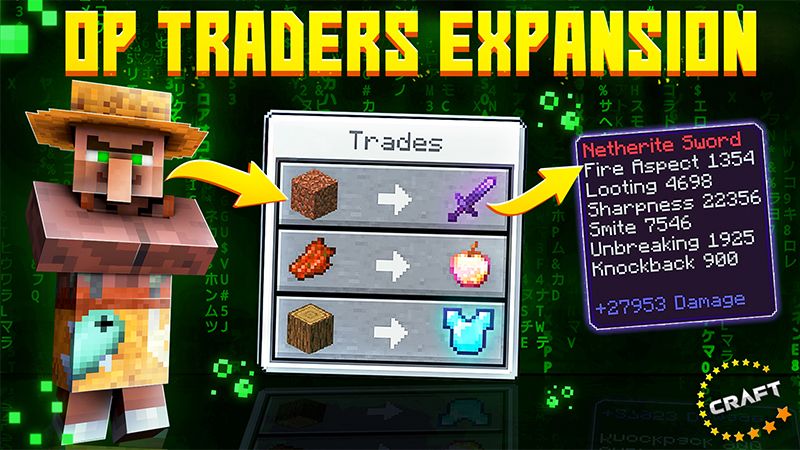 OP Traders Expansion on the Minecraft Marketplace by the-craft-stars