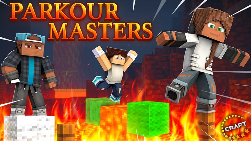 Parkour Masters on the Minecraft Marketplace by The Craft Stars