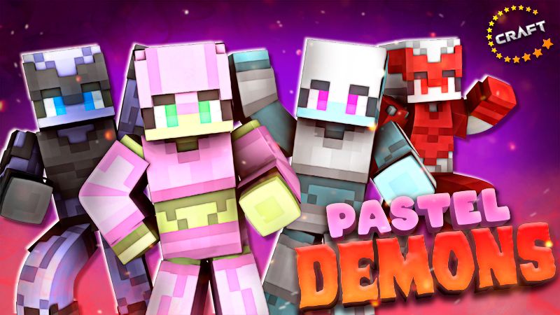 Pastel Demons on the Minecraft Marketplace by The Craft Stars