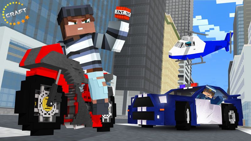 Police vs Robbers on the Minecraft Marketplace by The Craft Stars