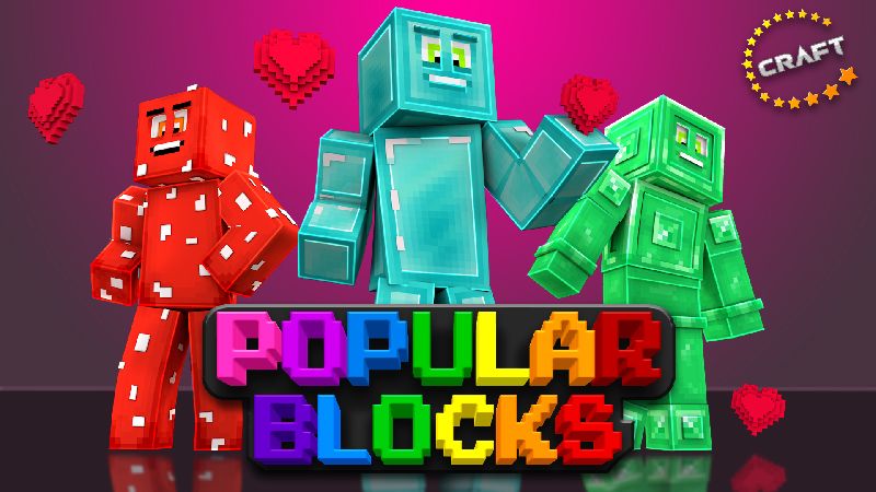 Popular Blocks on the Minecraft Marketplace by The Craft Stars