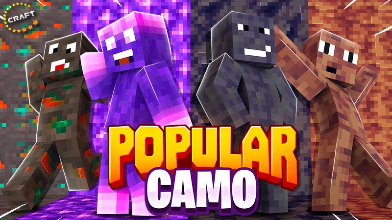 Popular Camo on the Minecraft Marketplace by The Craft Stars