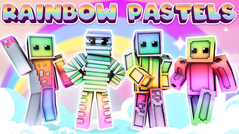 Rainbow Pastels on the Minecraft Marketplace by The Craft Stars