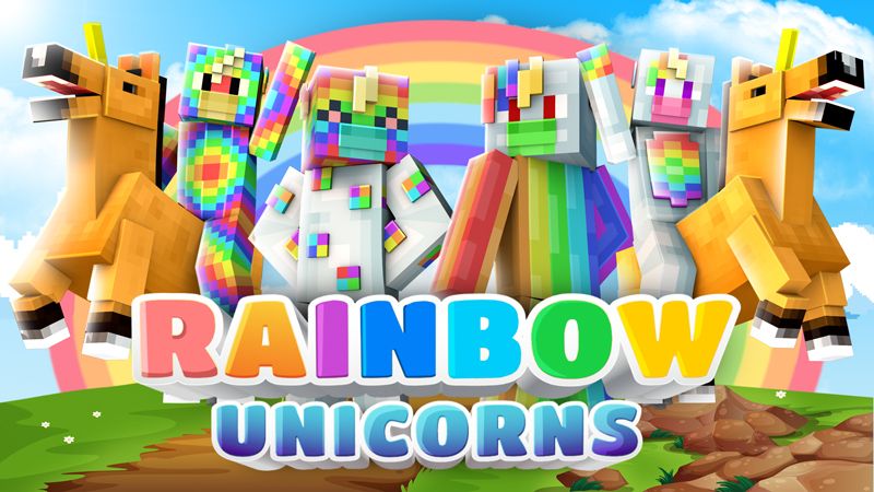 Rainbow Unicorns on the Minecraft Marketplace by The Craft Stars