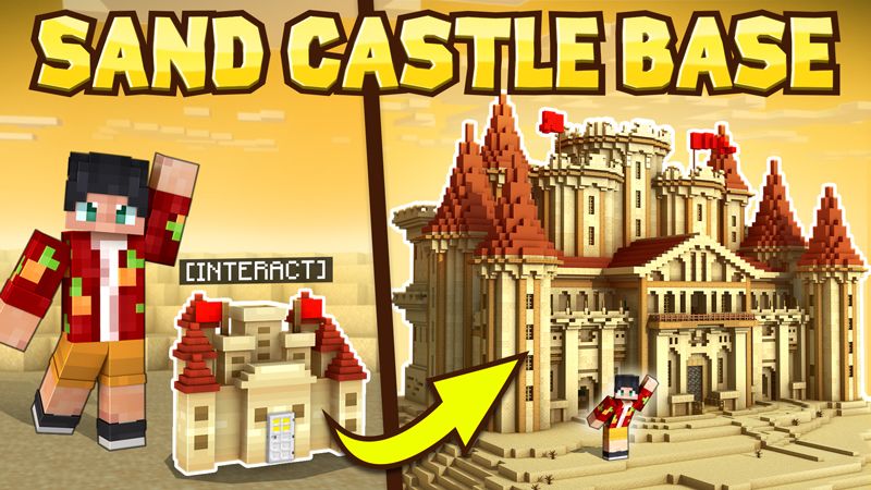 Sand Castle Base on the Minecraft Marketplace by The Craft Stars