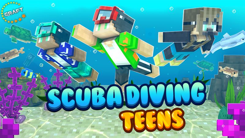 Scuba Diving Teens on the Minecraft Marketplace by The Craft Stars