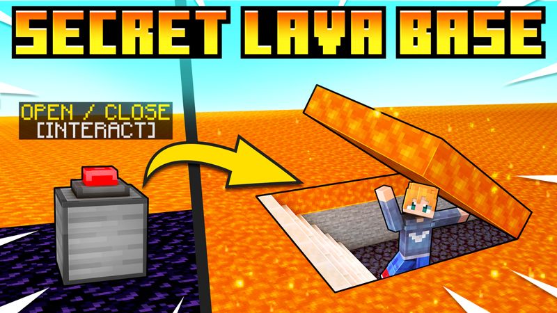 Secret Lava Base on the Minecraft Marketplace by the-craft-stars