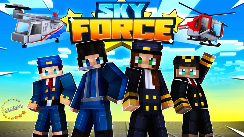 Sky Force on the Minecraft Marketplace by The Craft Stars