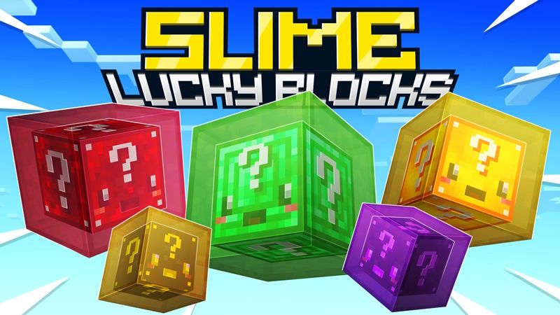 Slime Lucky Blocks on the Minecraft Marketplace by The Craft Stars