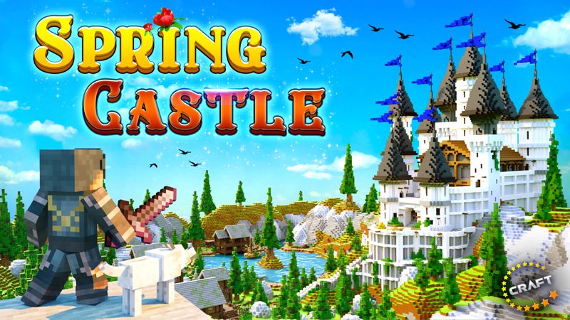 Spring Castle on the Minecraft Marketplace by The Craft Stars