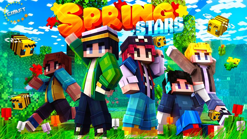 Spring Stars on the Minecraft Marketplace by The Craft Stars