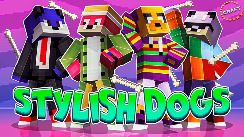 Stylish Dogs on the Minecraft Marketplace by The Craft Stars