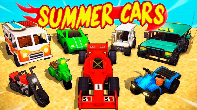 Summer Cars on the Minecraft Marketplace by The Craft Stars