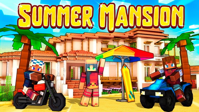 Summer Mansion on the Minecraft Marketplace by The Craft Stars