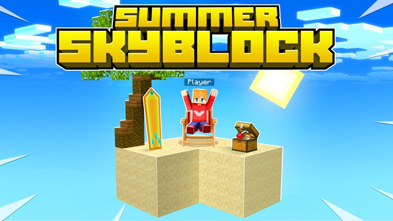 Summer Skyblock on the Minecraft Marketplace by The Craft Stars