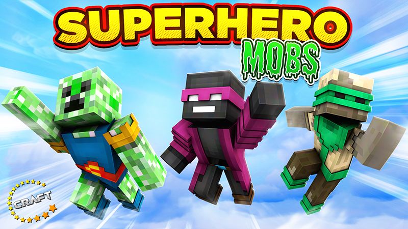 Superhero Mobs on the Minecraft Marketplace by The Craft Stars