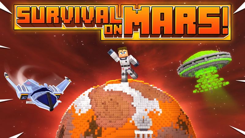 Survival on Mars! on the Minecraft Marketplace by The Craft Stars