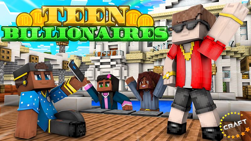 Teen Billionaires on the Minecraft Marketplace by The Craft Stars