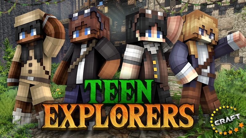 Teen Explorers on the Minecraft Marketplace by The Craft Stars