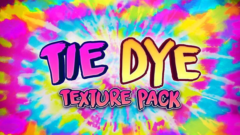 Tie Dye - Texture Pack on the Minecraft Marketplace by The Craft Stars