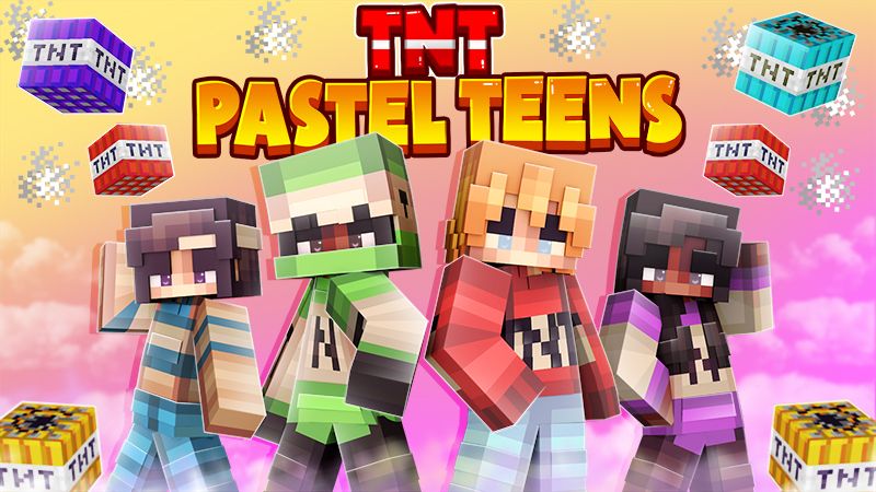 TNT Pastel Teens on the Minecraft Marketplace by The Craft Stars