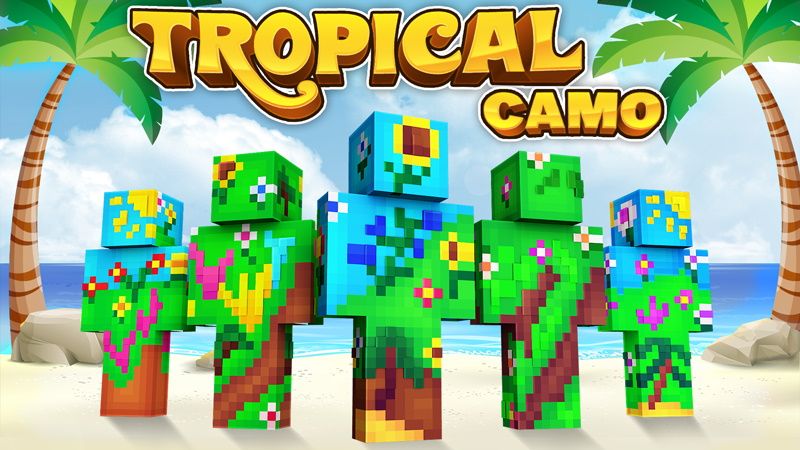 Tropical Camo on the Minecraft Marketplace by The Craft Stars