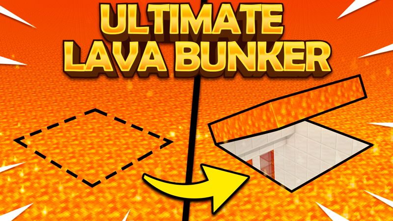 Ultimate Lava Bunker on the Minecraft Marketplace by The Craft Stars