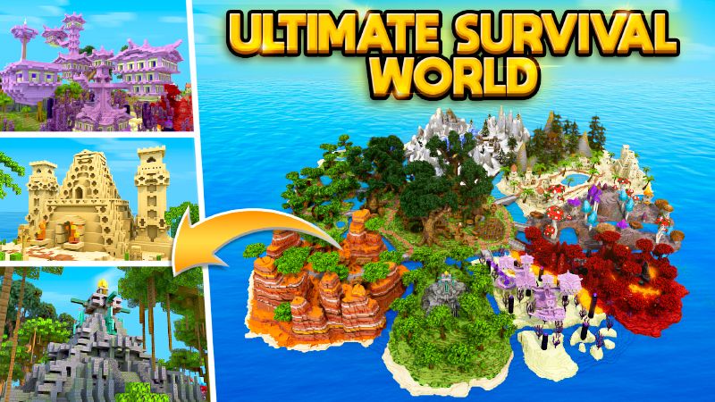 Ultimate Survival World on the Minecraft Marketplace by The Craft Stars